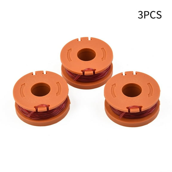 AOQIANLAN 3Pcs Trimmer Spool Line Set For Mac Mgtp 18Li For Qualcast For Worx Mct2X1825/Clgt18Lg/1 Wx150