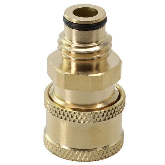 AOQIANLAN G1/4 High Pressure Washer Coupler Copper Quick Connect Fitting Male Thread Accessorie Car Washer Adapter Garden Irrigation Joint