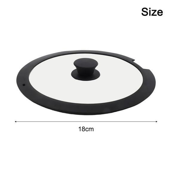 AOQIANLAN Multi Size Silicone Pot Lid with Steam Holes Perfect for Everyday Cooking Needs A 18CM