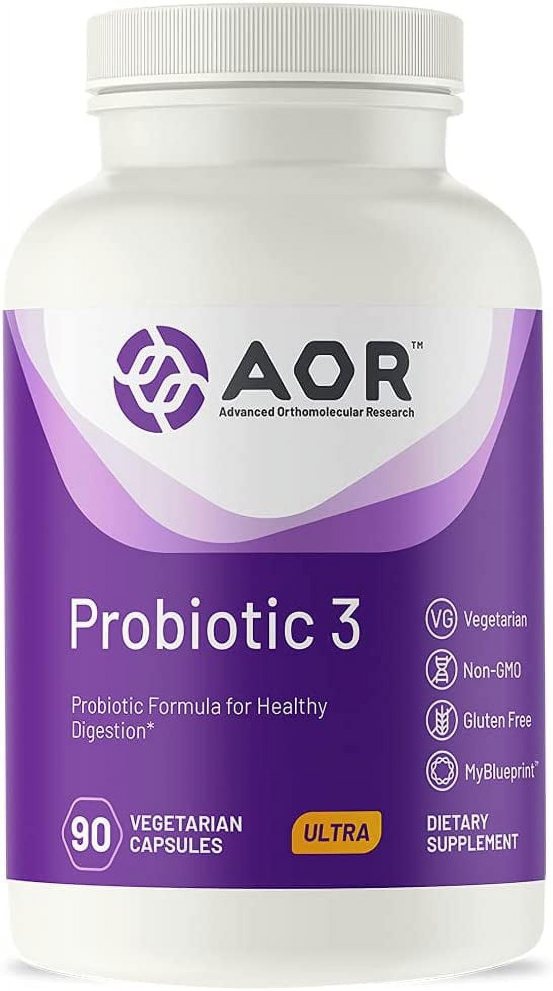 AOR, Probiotic 3, Digestive Aid for a Healthy Gastrointestinal Tract