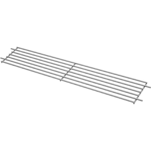 AOREWTGGH 7513 Grill Warming Rack for Weber Spirit 700, Genesis Silver B&C, 7513/88719 304 Stainless Steel Warming Rack Replacement for Weber Genesis 1000-5500, Gold B & C, 24.9 x 4.7 x 4 in