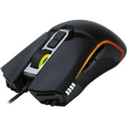 AORUS M5 Real 16000 DPI Optical Sensor, Ergonomic design, Adjustable Weight and Balance, RGB Fusion 2.0 Wired Gaming Mouse, Matte Black GM-AORUS M5