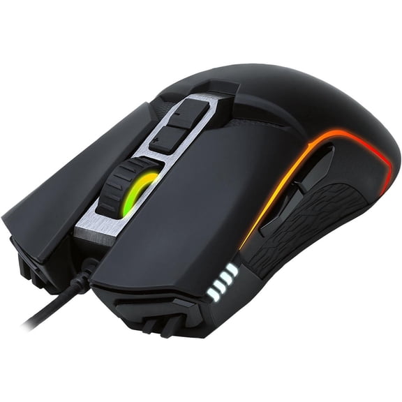 AORUS M5 Real 16000 DPI Optical Sensor, Ergonomic design, Adjustable Weight and Balance, RGB Fusion 2.0 Wired Gaming Mouse, Matte Black (GM-AORUS M5)