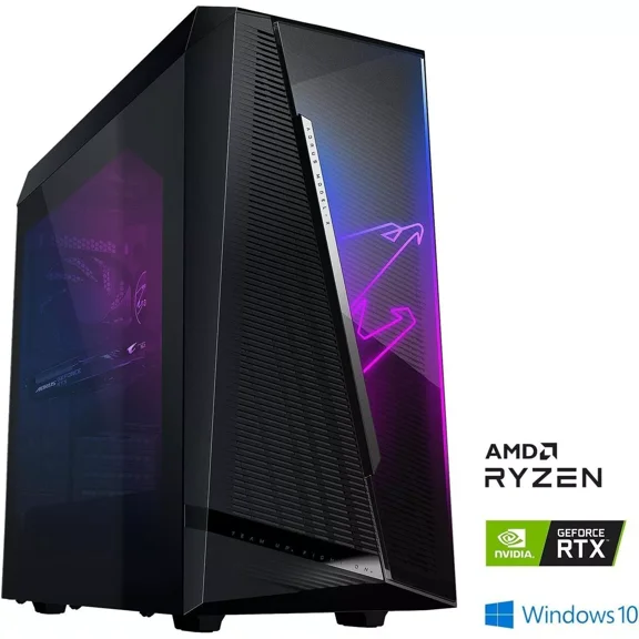 AORUS MODEL X Gaming PC AMD R9 5900X 32GB 3TB M.2 SSD RTX 3080 10GB GDDR6X WIN10