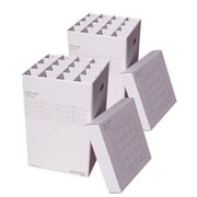 AOS Rolling Storage File Manager 25-2PK Stores Rolled Items Up to 24 in Length
