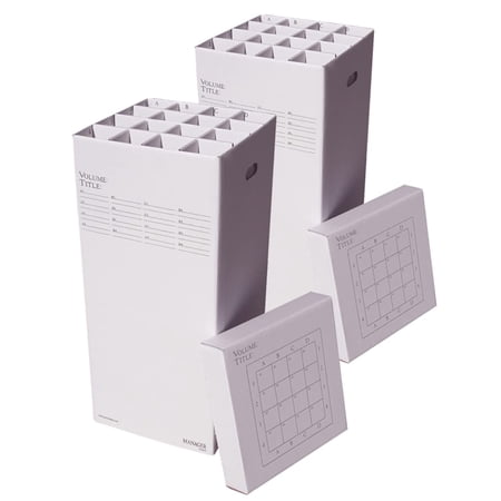 AOS Rolling Storage File Manager 37-2PK Stores Rolled Items Up to 36" in Length