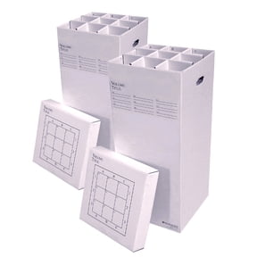 AOS Rolling Storage File Manager 37-9-2PK Stores Rolled Items Up to 36" in Length