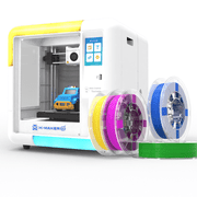 AOSEED 3D Printer Deal Pack for Kid AI-Powered with 4 PLA Filament Set, Built-in 1500+ Models 15+ Mini 3D Design Module, 0.05mm High Precision, 300mm/s High Speed Printing