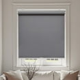 thumbnail image 1 of AOSKY Blackout Roller Shade--Experience the safety and convenience of a cordless design, easy installation, and family-friendly use,36" W x 72" H,Grey, 1 of 5