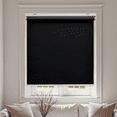 thumbnail image 1 of AOSKY Blackout Roller Shade--Experience the safety and convenience of a cordless design, easy installation, and family-friendly use,64" W x 72" H, Black, 1 of 5