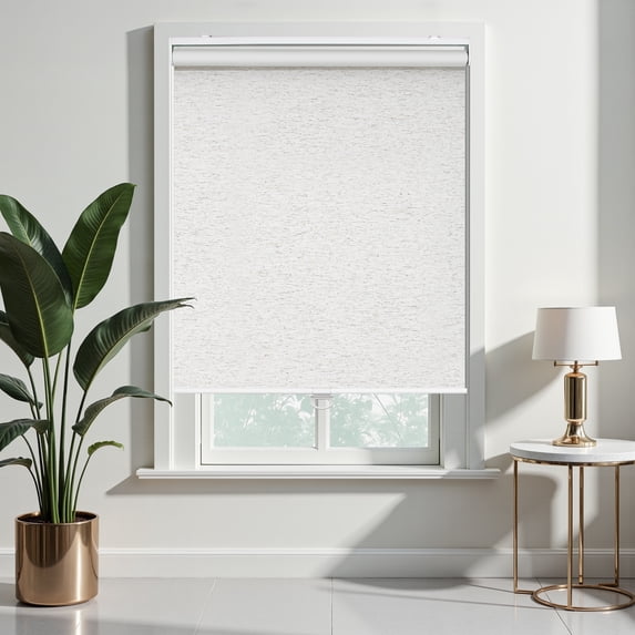 AOSKY Cordless Roller Shades, Free Stop Easy Install Blackout Blinds ...