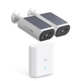 AOSU Solar Wireless Outdoor Security Cameras, 2K Home Security Cameras