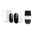thumbnail image 1 of AOSU Security WirelessCam System Pro 2-Cam Kit (White) with SolarCam D1 Classic 2K Wireless Camera (Black & White), 1 of 15