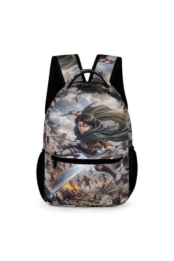 AOT Theme Backpack lightweight and durable laptop bag stylish 3D-print backpack