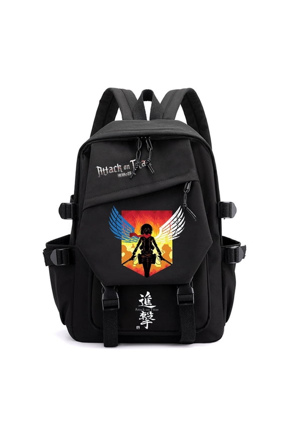 AOT Theme Backpack lightweight and durable laptop bag stylish 3D-print backpack