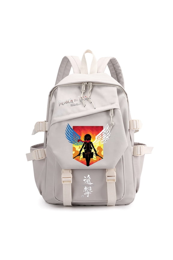 AOT Theme Backpack lightweight and durable laptop bag stylish 3D-print backpack