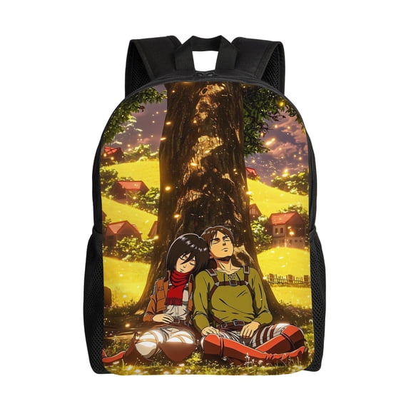 AOT Theme Backpack lightweight and durable laptop bag stylish 3D-print backpack