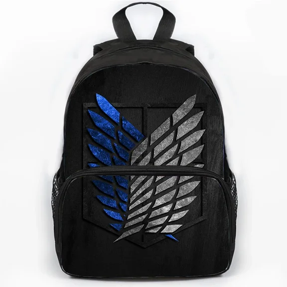AOT Theme Backpack lightweight and durable laptop bag stylish 3D-print backpack
