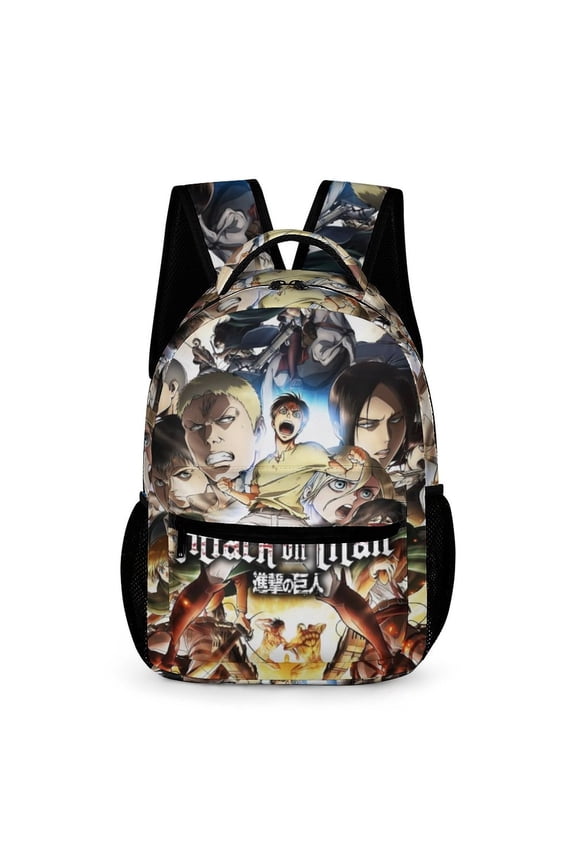 AOT Theme Backpack lightweight and durable laptop bag stylish 3D-print backpack