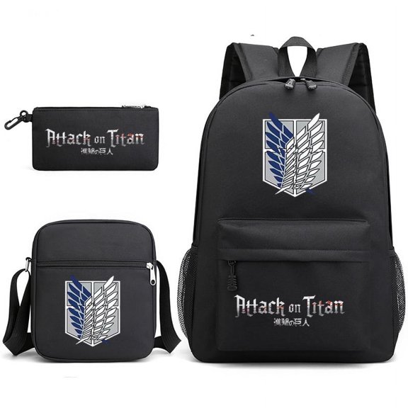 AOT Theme Backpack lightweight and durable laptop bag stylish 3D-print backpack