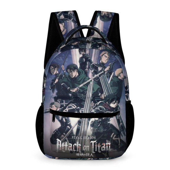 AOT Theme Backpack lightweight and durable laptop bag stylish 3D-print backpack