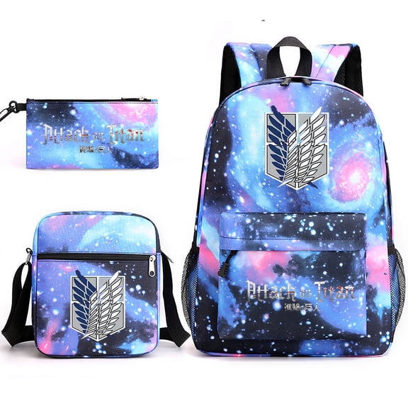 AOT Theme Backpack lightweight and durable laptop bag stylish 3D-print backpack