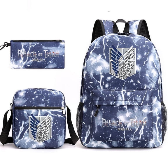 AOT Theme Backpack lightweight and durable laptop bag stylish 3D-print backpack