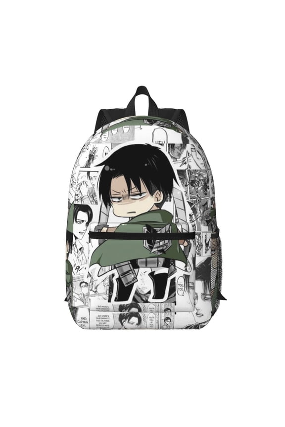 AOT Theme Backpack lightweight and durable laptop bag stylish 3D-print backpack
