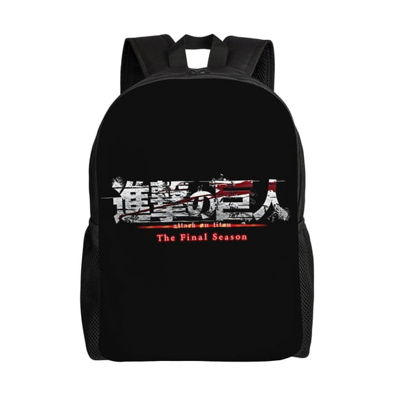 AOT Theme Backpack lightweight and durable laptop bag stylish 3D-print backpack