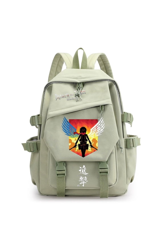 AOT Theme Backpack lightweight and durable laptop bag stylish 3D-print backpack