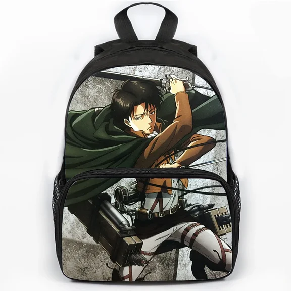 AOT Theme Backpack lightweight and durable laptop bag stylish 3D-print backpack