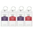 thumbnail image 1 of AOTIAN 4 Pack Clear Cruise Luggage Tag Holders Fits All Cruise Line Ship Tags, 1 of 7