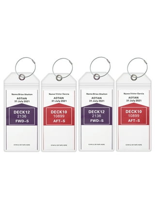 Cruise luggage tag holders near me sales