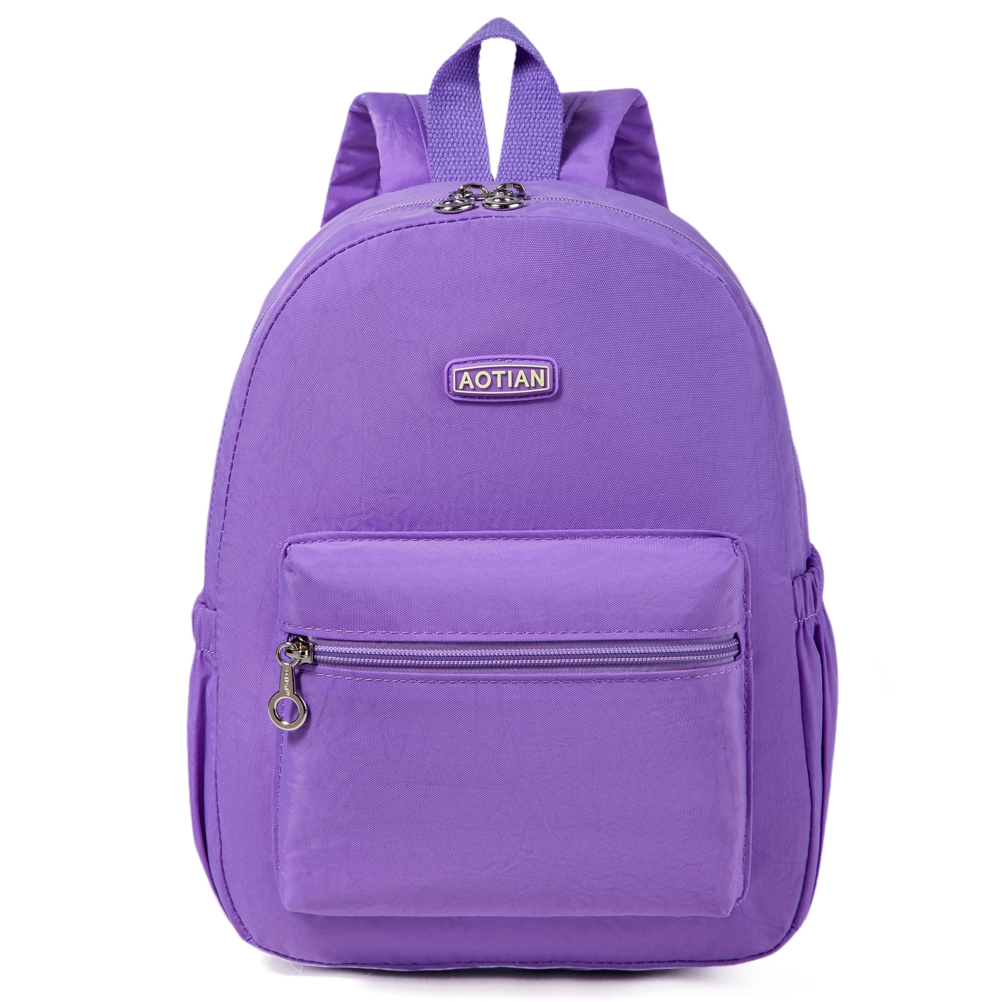 aotian mini backpack Women Backpacks Casual Lightweight Small Daypack for Girls | Anti-theft rear pocket, Premium upgraded zippers, Fits 11" tablet, Reinforced stitching, Compact but spacious This is a mini nylon lightweight daypack backpack purse for women AOTIAN Womens Nylon Mini Casual