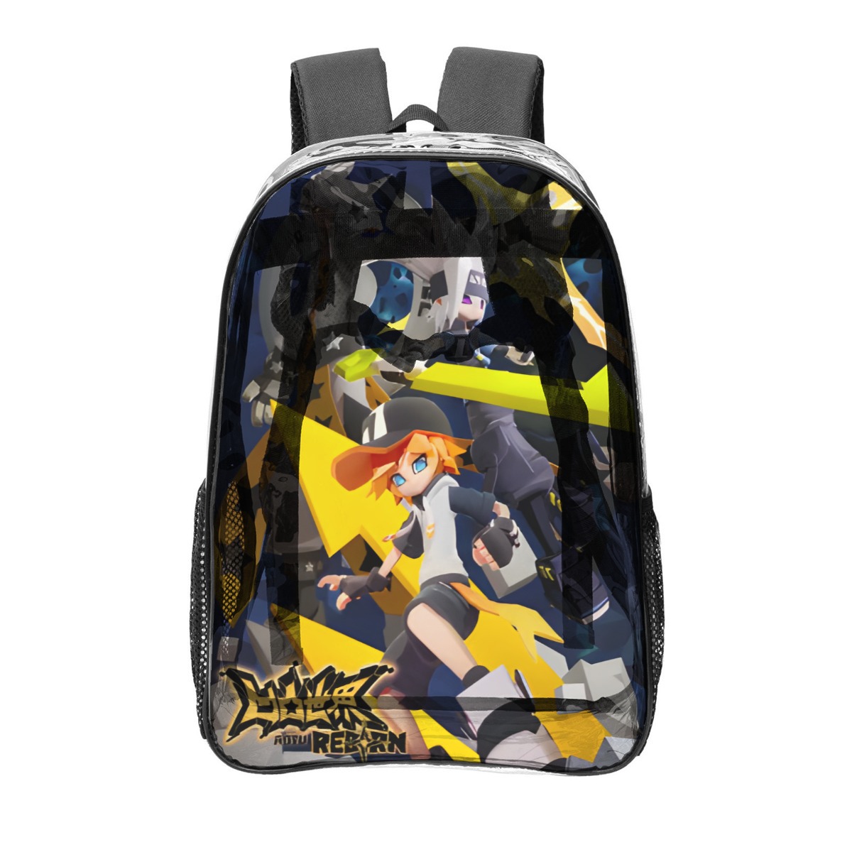 AOTU Shijie Reborn Transparent Backpack - Guard Dog Security, Durable ...