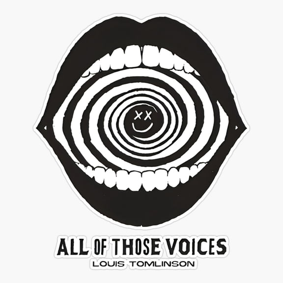 AOTV Music Inspired Typography Sticker