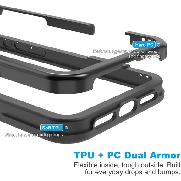 AOUHML-for iPhone 17 Pro Bumper Frame No-Back Case, Slim Fit Ultra-Light Anti-Yellowing Transparent Protection Heat Dissipation Bezel Phone Cover Case 6.3" 2025