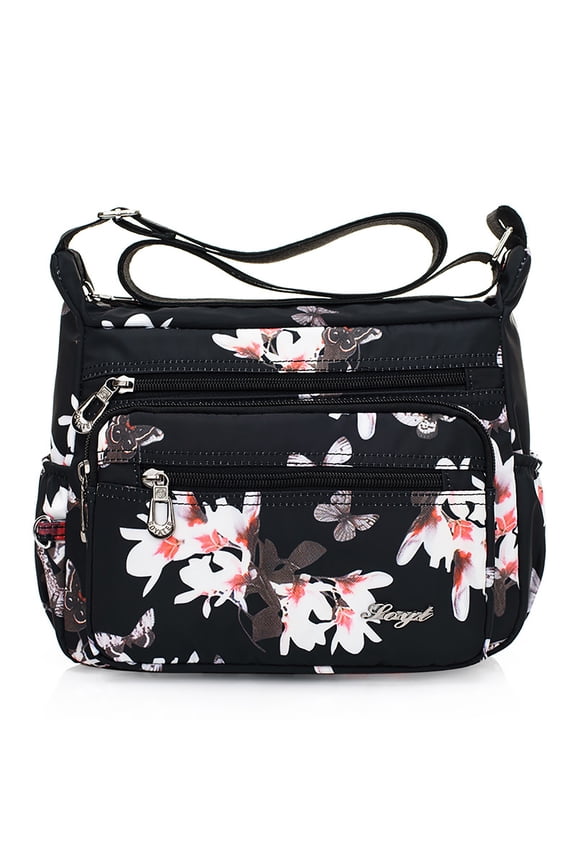 Crossbody Purses and Handbags for Women Adjustable Ladies Shoulder Bags Multi Pocket Travel Tote Bag,Magnolia