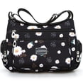 thumbnail image 1 of AOUNQ Crossbody Purses and Handbags for Women Multi Pocket Floral Shoulder Bags Ladies Casual Nylon Purse, 1 of 6