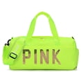 thumbnail image 1 of AOUNQ Gym Bag Sports Travel Duffel Bags for Women Weekender Overnight Tote Carry on Bag with Shoes Compartment Fluorescent Green, 1 of 6