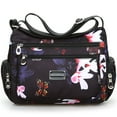 thumbnail image 1 of AOUNQ Crossbody Purses and Handbags for Women Multi Pocket Floral Shoulder Bags Ladies Casual Nylon Purse, 1 of 6