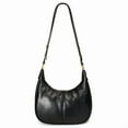 thumbnail image 1 of AOUNQ Shoulder Bags for Women Small Hobo Bags Crescent Shaped Cute Retro Tote Handbag Mini Clutch Purse with Zipper Closure, 1 of 6