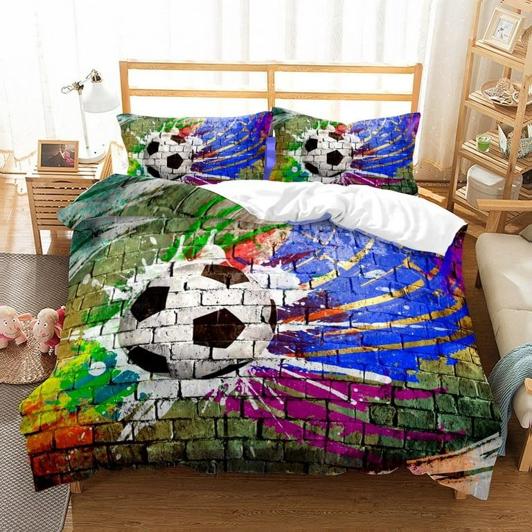 Soccer ball quilt 2025
