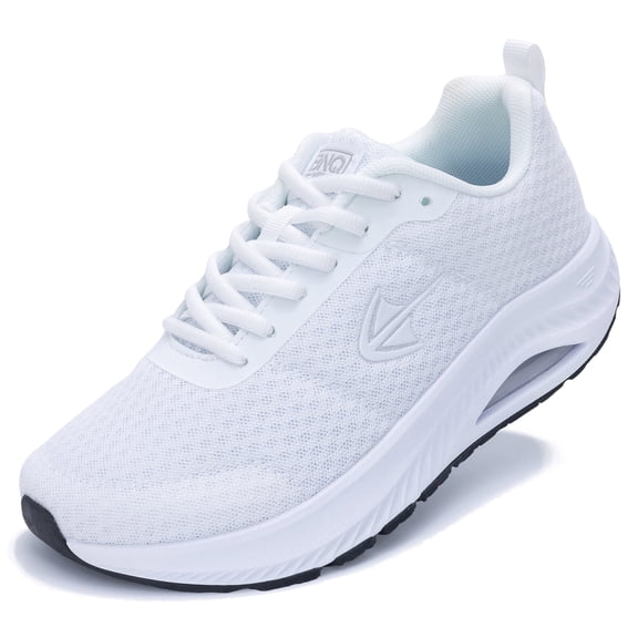 AOV GREEN LEAF Wide Toe Box Shoes Women Arch Support Walking Shoes Athletic Tennis Wide Width Sneakers for Plantar Fasciitis US 6-11