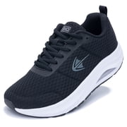 Wide Toe Box Shoes Women Arch Support Walking Shoes Athletic Tennis Wide Width Sneakers for Plantar Fasciitis US 6-11