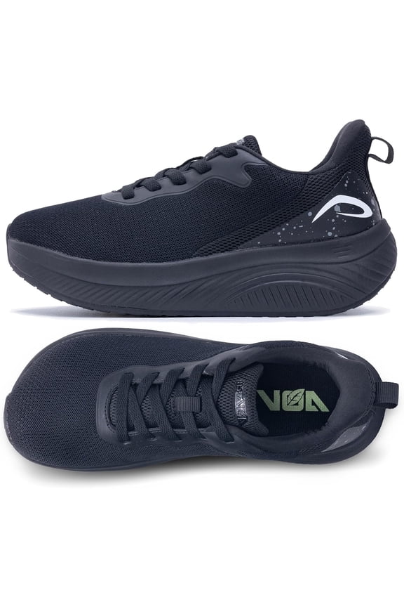 Wide Toe Box Walking Shoes Arch Support Plantar Fasciitis Sneakers Orthotic Tennis Shoes