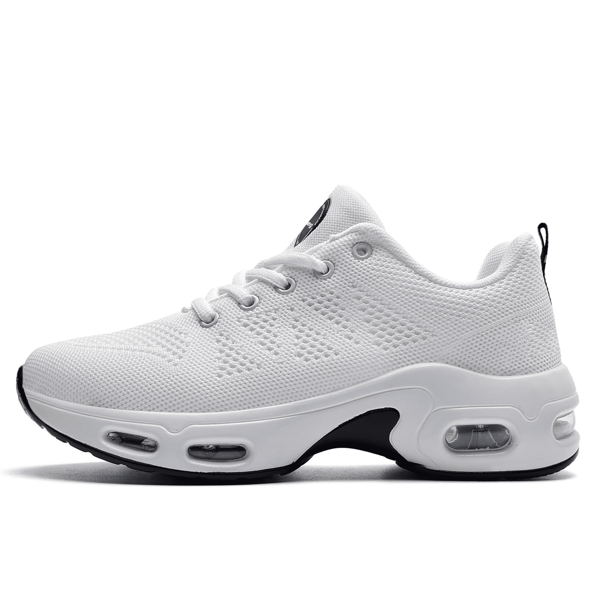 GSIGUL Men's Running Shoes - High Top Cushioned Sneakers, Breathable Mesh Upper, Lightweight Athletic Casual Shoes For Walking & Tennis