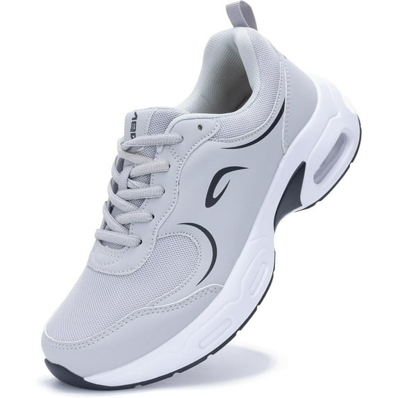 AOV GREEN LEAF Womens Walking Shoes Arch Support Orthotic Tennis Sneakers Plantar Fasciitis Athletic Running Shoes for Pain Relief US 6.5-11