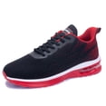thumbnail image 1 of AOV Men's Tennis Shoe Sport Lightweight Athletic Running Sneaker BlackRed US 8, 1 of 5