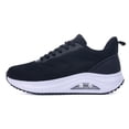 thumbnail image 1 of AOV Women's Wide Arch Support Walking Shoes Wide Width Tennis Shoes Plantar Fasciitis Fashion Sneakers for All Day Comfort, US Size 11, 1 of 7